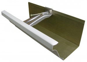 Piece of Gutter with Gutter Hanger for demostration
