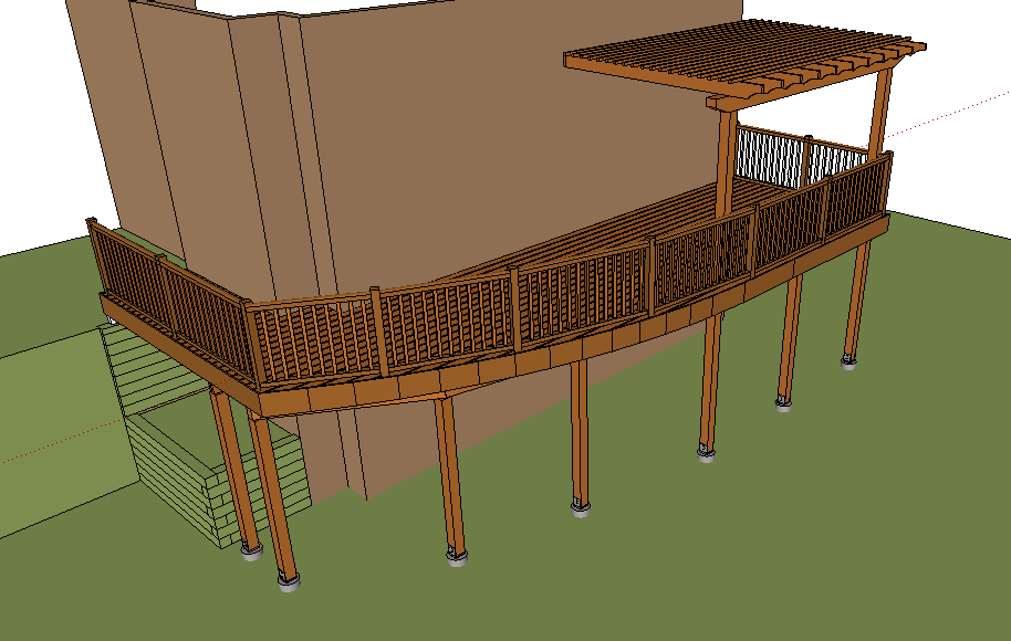 Wrapped Deck Render