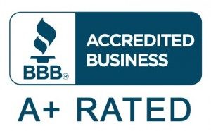BBB Accredited Business A+ Rated logo