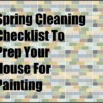 Spring Cleaning Checklist to Prep Your House for Painting graphic