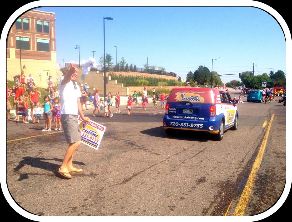 Vivax Pros vehicle in parade