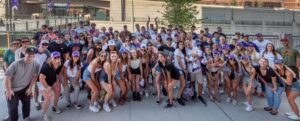 Employees of Vivax Pros at a Rockies Game - Professional House Painters